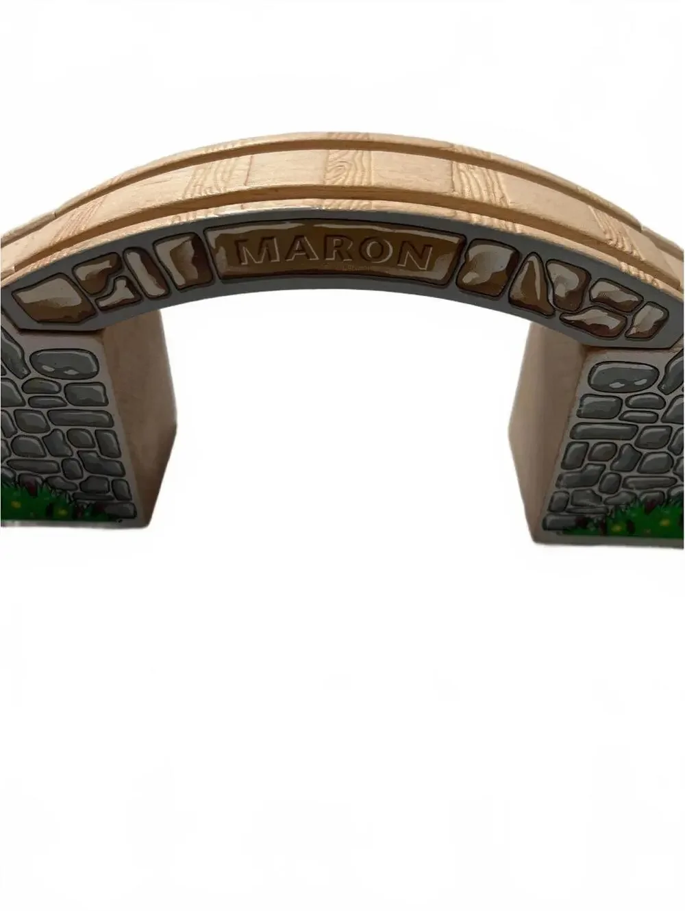 Vintage Maron Wooden Arch Bridge Train Track Thomas & Friends Wooden Railway